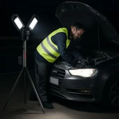 Kress KUF09.9 20Volt 2000/4500 Lümen Profesyonel Kule Tipi Teleskopik Katlanabilir LED Projektör (Akü Dahil Değildir) - 7