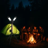 Kress KUF09.9 20Volt 2000/4500 Lümen Profesyonel Kule Tipi Teleskopik Katlanabilir LED Projektör (Akü Dahil Değildir) - 6