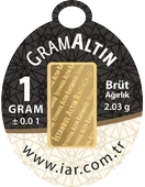 1 GRAM 24 AYAR İAR GRAMALTIN - 2