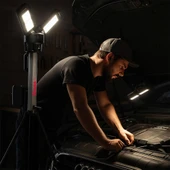 Kress KUF09.9 20Volt 2000/4500 Lümen Profesyonel Kule Tipi Teleskopik Katlanabilir LED Projektör (Akü Dahil Değildir) - 9