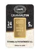 5 GRAM 24 AYAR İAR GRAMALTIN - 1