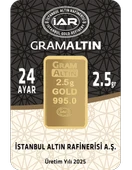 2,5 GRAM 24 AYAR İAR GRAMALTIN - 1