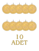 10 Adet Eski Tarihli Çeyrek Altın - 2