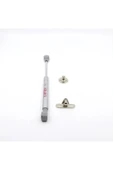 Dolap Kapak Pistonu Mutfak Dolabı Kapağı Gazlı Amortisörlü Piston 100n / 25cm - Beyaz - 4