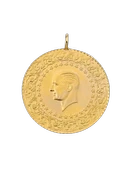 1 Adet Eski Tarihli Çeyrek Altın - 1