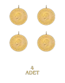 4 Adet Eski Tarihli Çeyrek Altın - 2