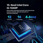 RaXius Momentum CD-I134P023 i5-1340P 32GB 512SSD W11P Mini PC thumbnail 8