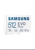 Samsung Evo Plus MB-MC512KA Class 10 UHS-I U3 A2 V30 512 GB Micro SD Kart thumbnail 1