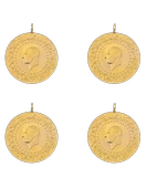 4 Adet Eski Tarihli Tam Altın - 1