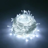 100 Ledli 8 Fonksiyonlu 10 Metre Led Aydınlatma Dekor ası (beyaz) thumbnail 3