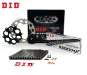 ZİNCİR DİŞLİ SETİ DUCATI DIAVEL S 1260cc ZİNCİR: DID-525ZVM-X Çelik-112 ÖN DİŞLİ: JT 15T ARKA DİŞLİ: SUNSTAR 43T 2018-2020 thumbnail 2