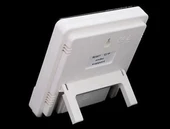 Bebek Odası Masaüstü Dijital Termometre Nem Ölçer Higrometre Saat thumbnail 4