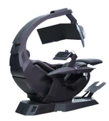 TWISTED MINDS UNICORN 2.0 MANTICORE RGB ELEKTRİKLİ DERİ DÖŞEME ÇELİK PROFESYONEL GAMING SIMULATOR - 1