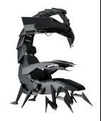 TWISTED MINDS SCORPION RGB ELEKTRİKLİ KARBON ÇELİK PROFESYONEL GAMING SIMULATOR - 4