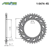 ARKA DİŞLİ YAMAHA YZF R1 1000cc DİŞLİ SAYISI : +2 1998-2024 thumbnail 2