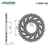 ARKA DİŞLİ KAWASAKI ZX-6R NINJA 600cc DİŞLİ SAYISI : +1 1998-2002 thumbnail 2