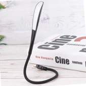 USB Girişli 14 Ledli 3 Kademeli Dokunmatik Masa/Kitap Okuma ası Ledi Siyah thumbnail 3