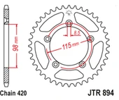ARKA DİŞLİ JTR894-46 thumbnail 1