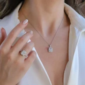 Icecut Taşlı Gümüş Set thumbnail 2