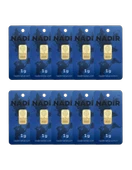 NadirGold 10 Gr Külçe Altın ( 1gr x 10 Adet ) - 1