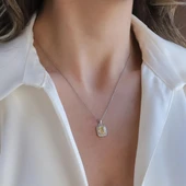 Sitrin Icecut Taşlı Gümüş Set thumbnail 2