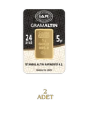 10 GRAM 24 AYAR İAR GRAMALTIN ( 5gr x 2 Adet ) - 2