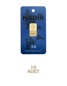 NadirGold 10 Gr Külçe Altın ( 1gr x 10 Adet ) - 2