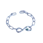 Yılan Sonsuzluk Modeli Zirkon Taşlı Set thumbnail 6