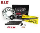 ZİNCİR DİŞLİ SETİ HONDA CBR 954RR 954cc ZİNCİR: DID-530VX3 Çelik-108 ÖN DİŞLİ: JT 16T ARKA DİŞLİ: SUNSTAR 43T 2002-2003 thumbnail 1