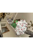 GedyCo Küçük Irk Köpek Için Kirazlı Yeşil Elbise thumbnail 4