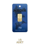 NadirGold 15 Gr Külçe Altın ( 1gr x 15 Adet ) - 2