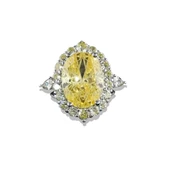 Sky Red Collection Sitrin Creatif Gümüş Yüzük thumbnail 2