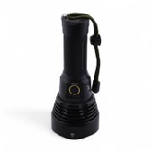 El Feneri 1200 Lümen Uzun Menzil 20W 6000 mAh Şarjlı Powerbank Ledli Işık Lambası Su Geçirmez Kamp thumbnail 3