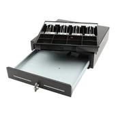 Olympia LD 410AT Easy Push Metal Para Çekmecesi (8 Bozuk Para, 4 Kağıt Para Bölmeli) - 2