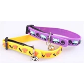 Çıngıraklı Zilli Sevimli Renkli Slikon Kedi Köpek Boyun Tasması thumbnail 7