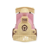 Oyuncak Tren Işıklı Sesli Bas Gitsin 14cm - PEMBE - 8068A - 3