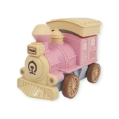Oyuncak Tren Işıklı Sesli Bas Gitsin 14cm - PEMBE - 8068A - 1