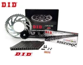 ZİNCİR DİŞLİ SETİ SUZUKI GSR 600cc ZİNCİR: DID-525ZVM-X Çelik-114 ÖN-ARKA DİŞLİ: JT 16T-48T 2006-2010 thumbnail 2