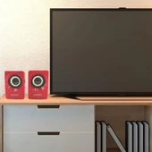 N62 1+1 Multimedia USB ve Jacklı Mini Hoparlör Yüksek Stereo Ses Sistemi thumbnail 5