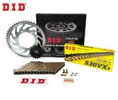 ZİNCİR DİŞLİ SETİ TRIUMPH SPEED TRIPLE R S RS 1050cc ZİNCİR: DID-530VX3 Gold-106 ÖN-ARKA DİŞLİ: JT 18T-42T 2005-2011 thumbnail 2