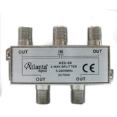 ASU-04 1/4 4lü Uydu Bölücü Splitter 5-2400 MHz - 1