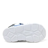 Rakerplus Wisps Hakiki Deri Gri Mavi Çocuk Sandalet - 7