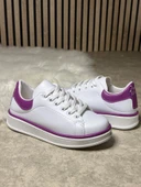 Günlük Kadın Sneaker Spor Ayakkabı Bağcıklı Rahat Hafif Kalın Tabanlı 525G - 5