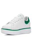 Günlük Kadın Sneaker Spor Ayakkabı Bağcıklı Rahat Hafif Kalın Tabanlı 525G - 12