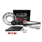 ZİNCİR DİŞLİ SETİ TRIUMPH THRUXTON R 1200cc ZİNCİR: DID-525ZVM-X Çelik-100 ÖN-ARKA DİŞLİ: JT 16T-42T 2016-2017 thumbnail 2