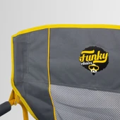 FUNKY CHAIRS Extra Katlanabilir XL Kamp Sandalyesi Sarı - 6