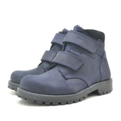 Rakerplus Sentor Hakiki Deri Lacivert Kürklü Cırtlı Çocuk Bot thumbnail 3