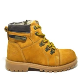 Rakerplus Minotor Hakiki Deri Sarı Fermuarlı Çocuk Bot thumbnail 2