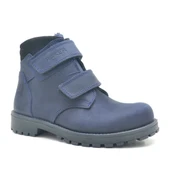 Rakerplus Sentor Hakiki Deri Lacivert Kürklü Cırtlı Çocuk Bot thumbnail 1