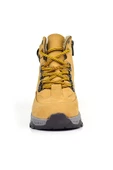 Rakerplus Hakiki Deri Taba Bağcıklı Fermuarlı Trekking Çocuk Bot - 3